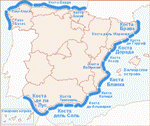 Побережья Испании